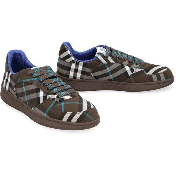 Terrace Low-Top Check Sneakers - Picture 3 of 4